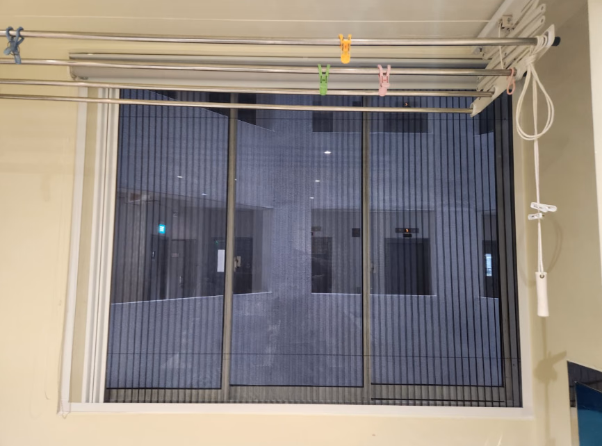 Sliding Honeycomb Insect Mesh Blinds